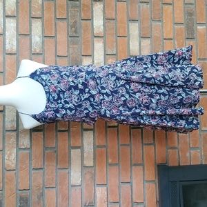 100% Silk Joie🌹Rose Print Mini Dress